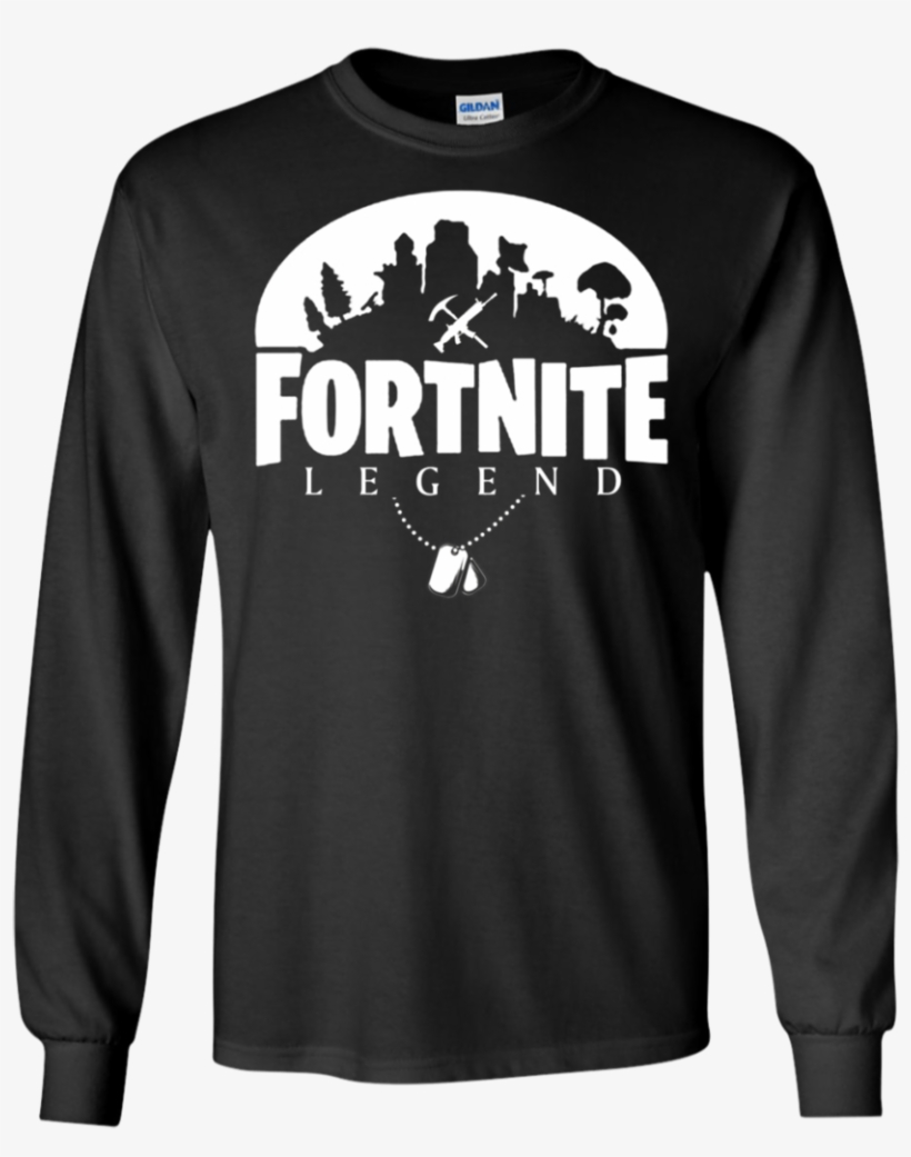 Fortnite Battle Royale Shirt Fortnite Battle Royale - Fortnite Silhouette, transparent png #1402639