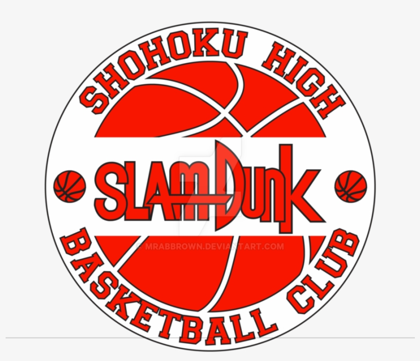 Shohoku High Basketball Club Logo By Mrabbrown On Deviantart - Slam Dunk Shohoku Logo, transparent png #1402688
