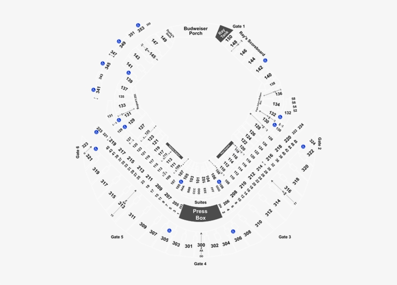 Kansas City Royals Tickets At Tropicana Field On 04/22/2019 - Tropicana Field, transparent png #1402855