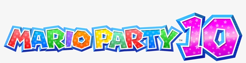 Mario Party 10 Logo - Mario Party 10 Title, transparent png #1403430
