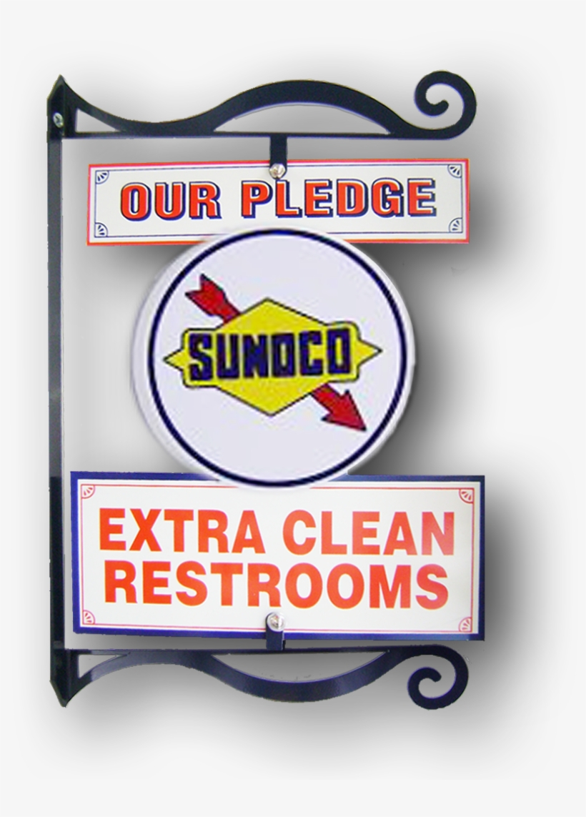 Restroom Sign Sunoco - Sunoco, transparent png #1403468
