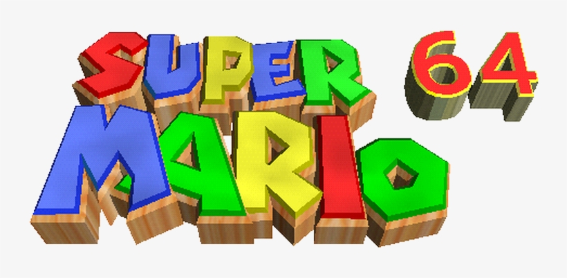 Super Mario 64 Logo Png, transparent png #1403747