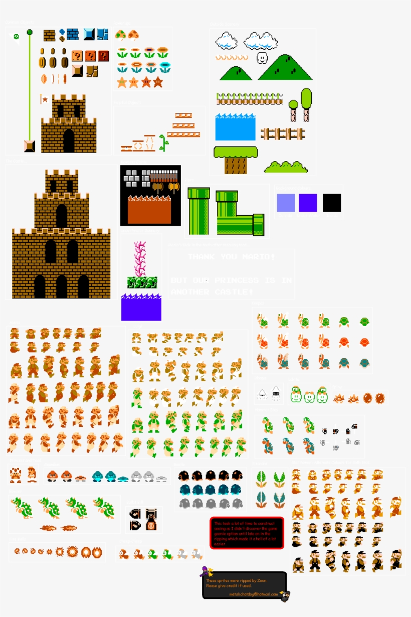 Imagenes Con Transparencia Para Que La Puedan Descargar, - Sprites Mario Bros 1, transparent png #1403963