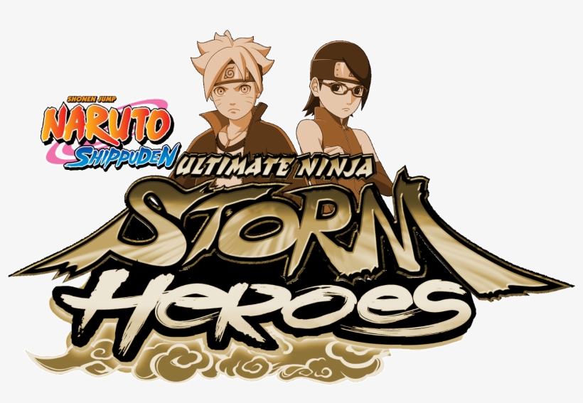 Storm Heroes Logo - Naruto Shippuden Ultimate Ninja Storm, transparent png #1404162