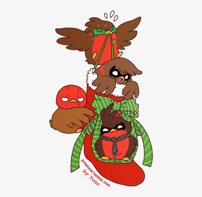 One More Week Till Christmas Have A Sock Full Of Robins - Christmas Day, transparent png #1404247