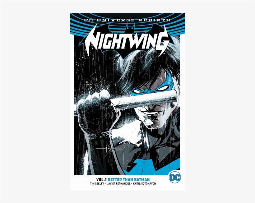 Better Than Batman - Nightwing Rebirth Vol 1, transparent png #1404928