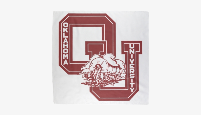 Retro 1960's Oklahoma Sooners ﻿sublimation Bandana - Illustration, transparent png #1405076