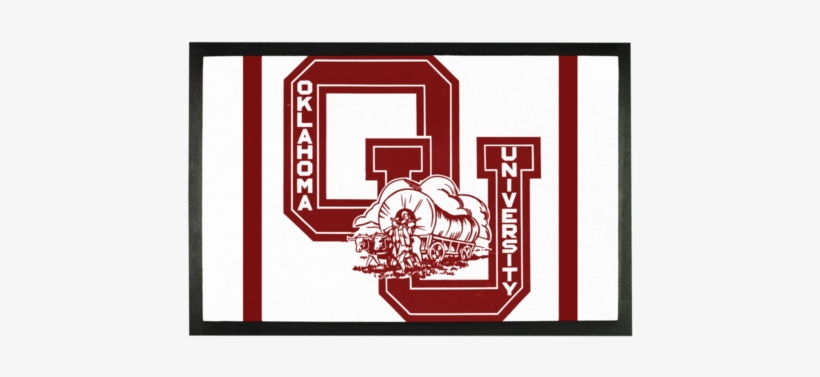 1960's Vintage Oklahoma Sooners ﻿sublimation Doormat - Briefcase, transparent png #1405124