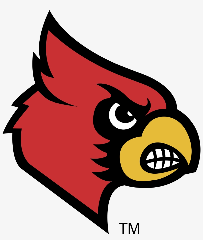 Graphic Royalty Free Library Cardinal Svg Emblem - Louisville Cardinals Logo Png, transparent png #1406034