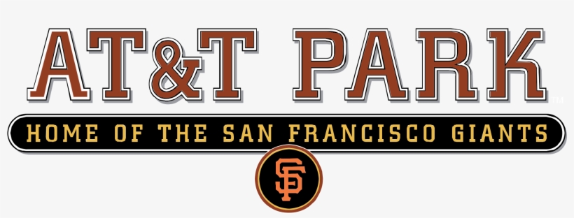 Att Park Logo - Sf Giants Stadium Logo, transparent png #1406551