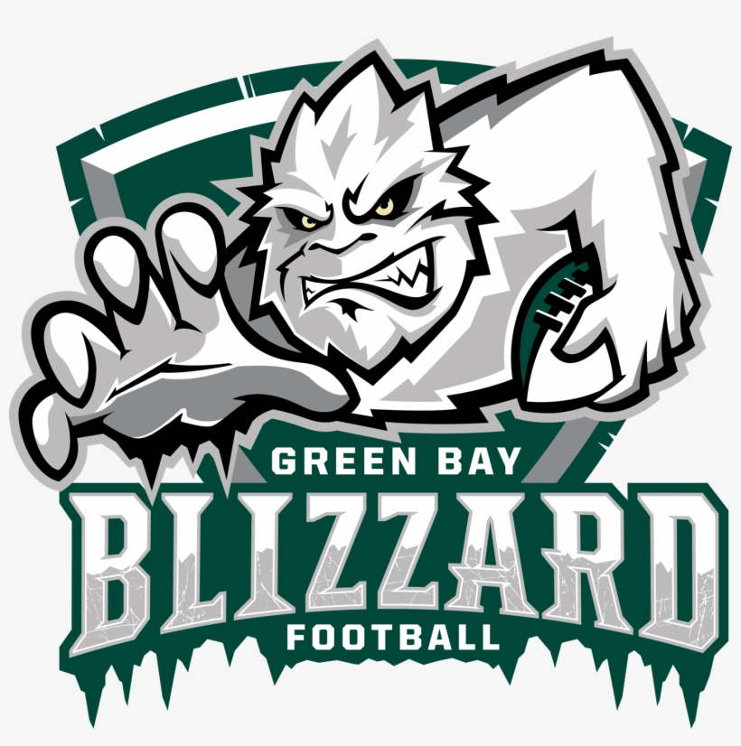 Blizzard Drop Season Finale In Ot - Green Bay Blizzard Logo, transparent png #1406947