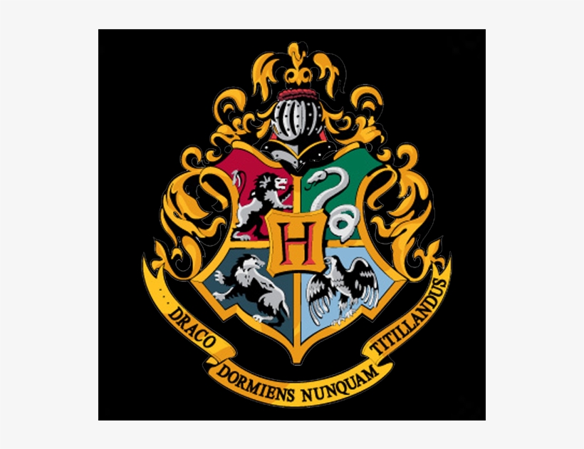 Harry Potter Logo Hogwarts Png - Hogwarts Crest, transparent png #1406962