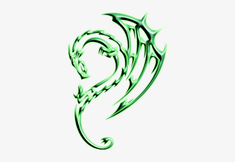 All - Green Dragon Logo Png, transparent png #1407129