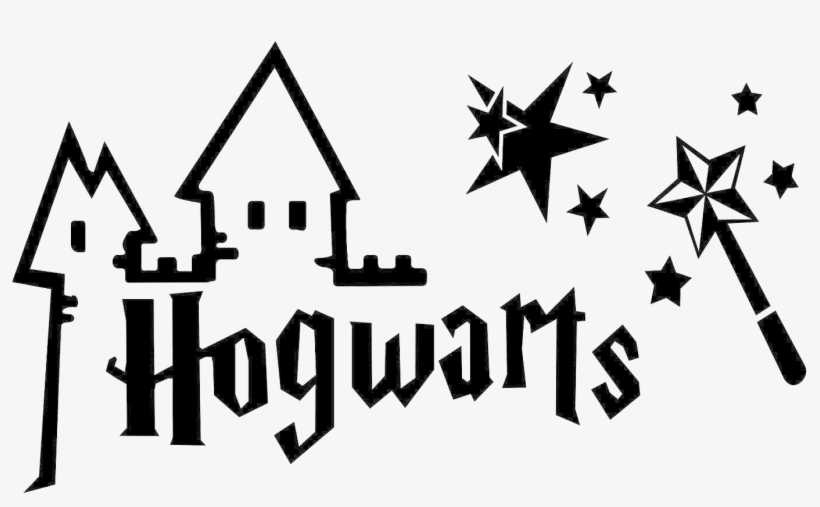 Hogwarts Logo Png Clipart Background - Harry Potter Schrift Hogwarts, transparent png #1407215