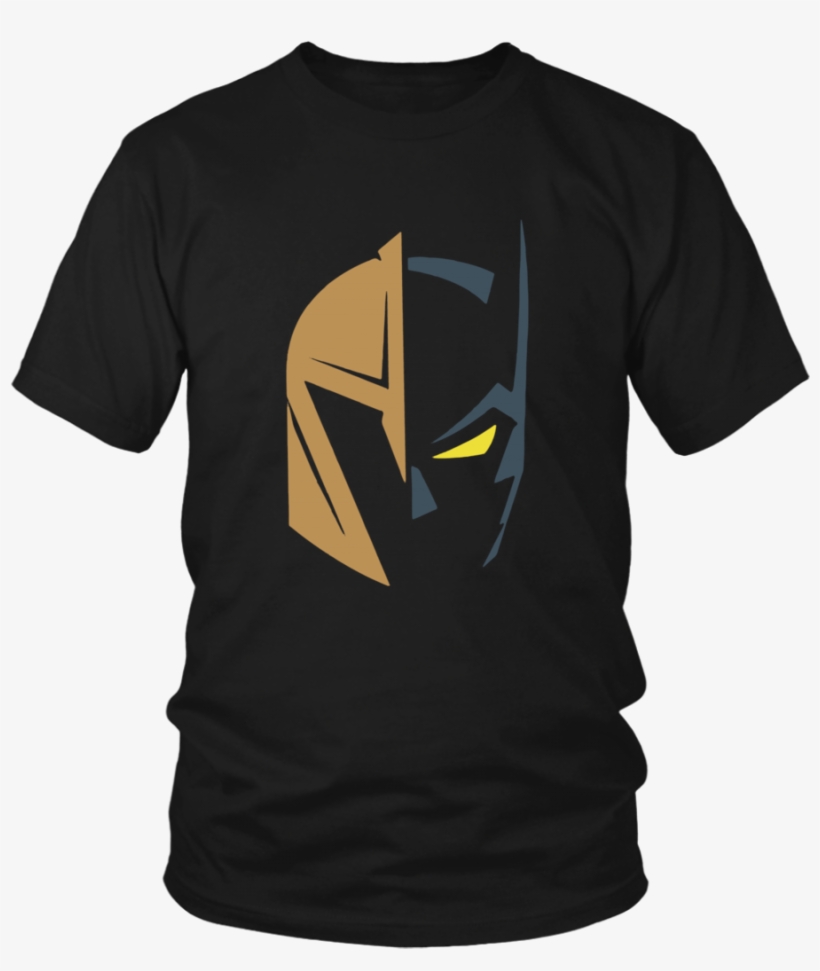 Vegas Golden Knights Logo And Batman The Dark Knight - Real Grandpas Play Guitar #1 Custom T-shirt | Funny, transparent png #1407433