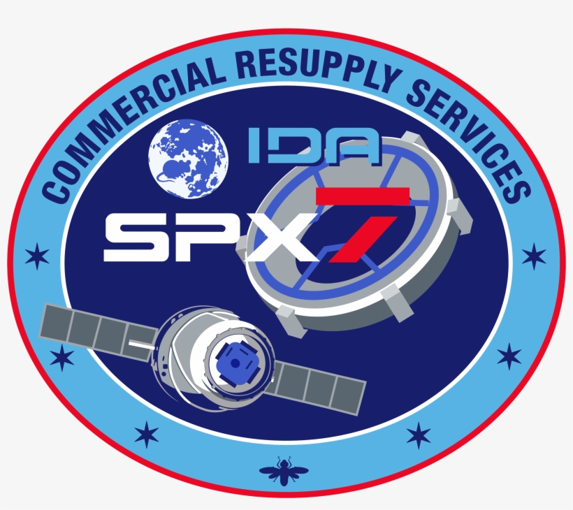Spacex Crs-7 Patch - Spacex Crs-7, transparent png #1407456
