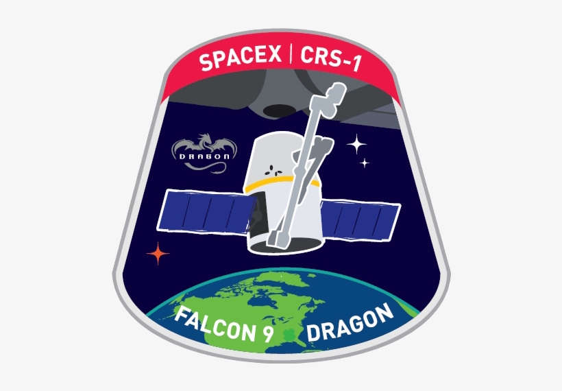 Back In May, Spacex - Crs-1 Logo Throw Blanket, transparent png #1407613
