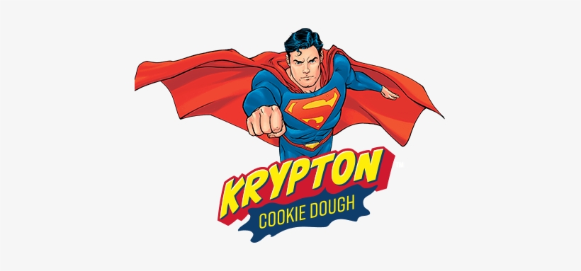 Superman Krypton Cookie Dough Ice Cream - Imagenes De Superman, transparent png #1407742