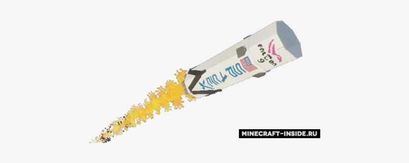Spacex [1 - 12 - 2] [1 - 11 - 2] [1 - 10 - 2] [1 - - Minecraft, transparent png #1407761