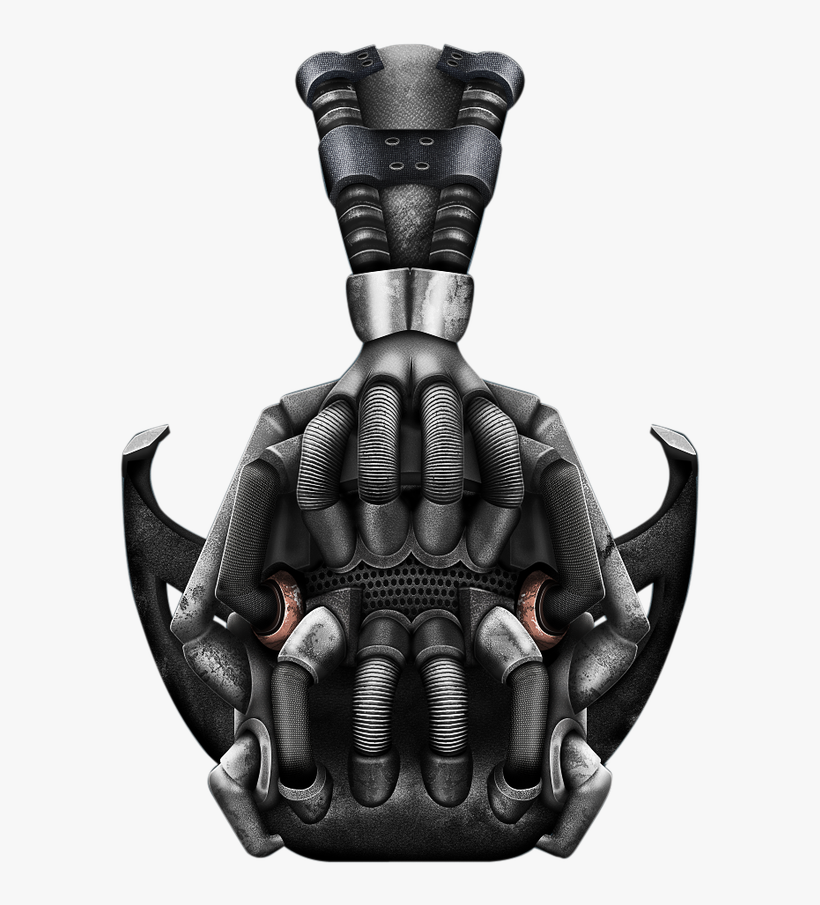 Download The Dark Rises Bane's Mask Png By Billelbe On - Bane Mask Png PNG Image with No Background - PNGkey.com
