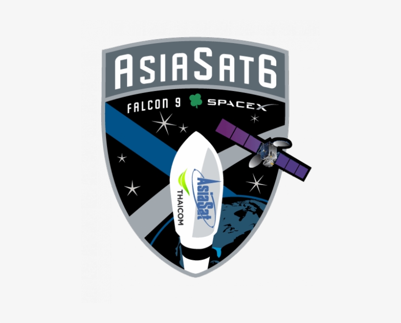 Spacex Falcon 9 Soars To Space With Asiasat 6 Communications - International Space Station, transparent png #1408103