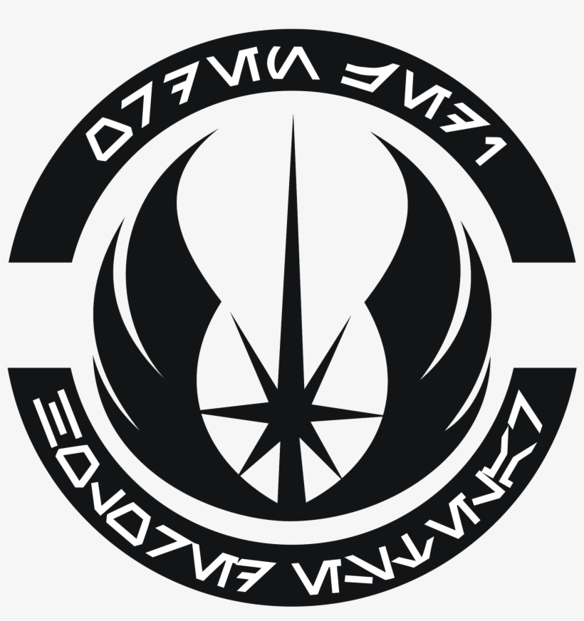 Star Wars Jedi Symbol - Logo Jedi, transparent png #1408366