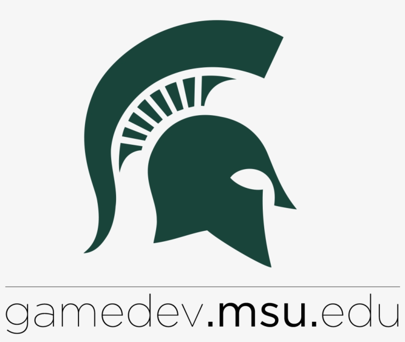Press Kit, Games For Entertainment And Learning Lab - Michigan State Spartans Banner Flag, transparent png #1408412