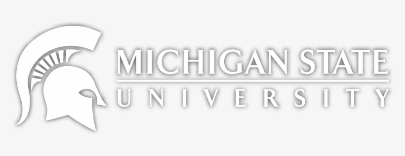 Michigan State University Logo White Free Transparent Png Download Pngkey