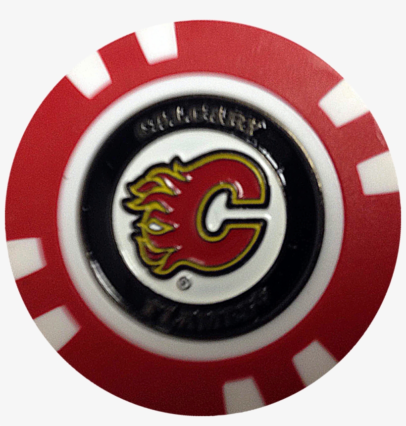 Golf Ball Marker Nhl Calgary Flames - Calgary, transparent png #1408521