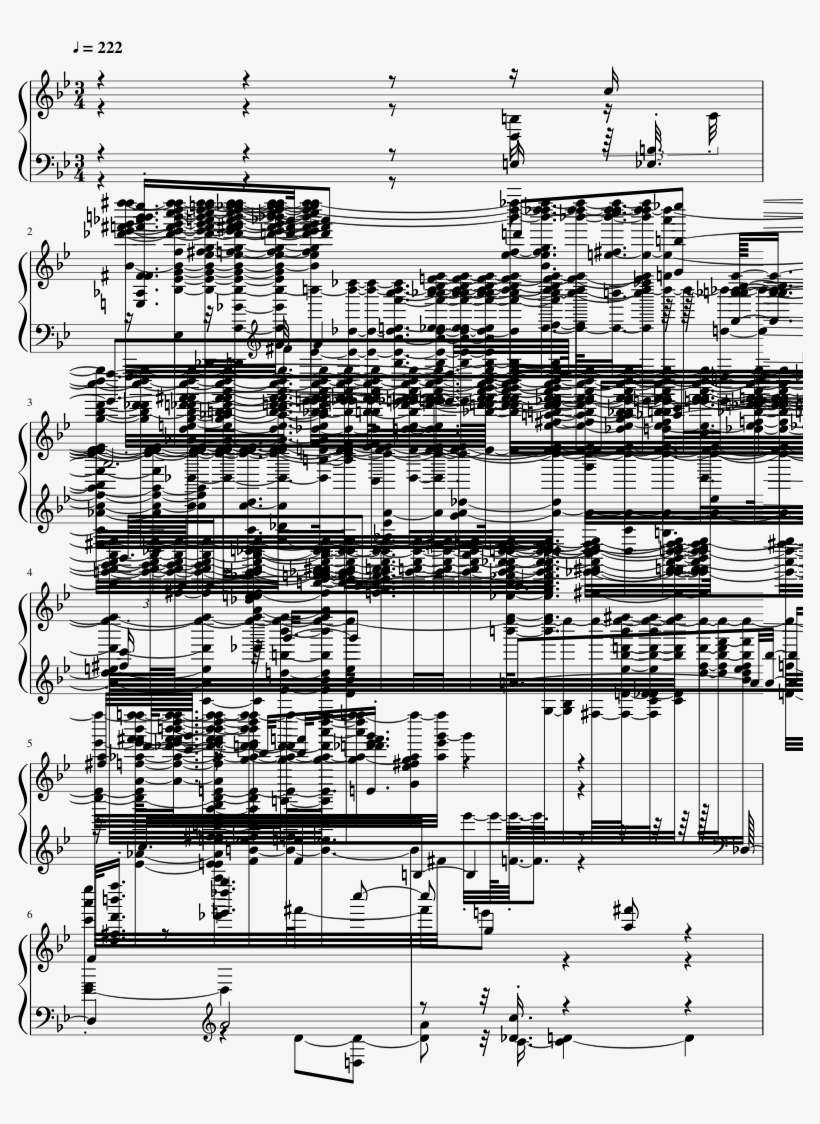 Lg-133853415 Sheet Music 1 Of 23 Pages - Sonic Mania Trailer Sheet Music, transparent png #1408653