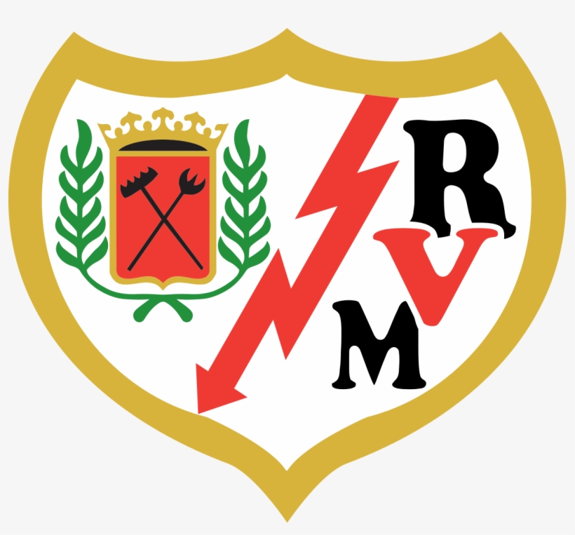 Football Soccer, Football Team Logos, Soccer Logo, - Rayo Vallecano Logo Png, transparent png #1408733