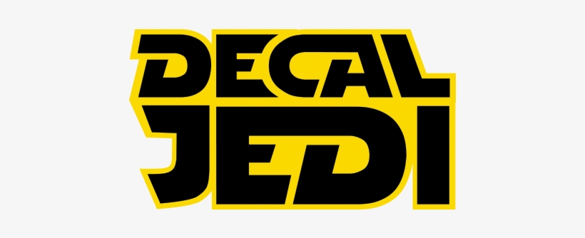 Decal Jedi Logo Custom Decals Stickers, transparent png #1409033