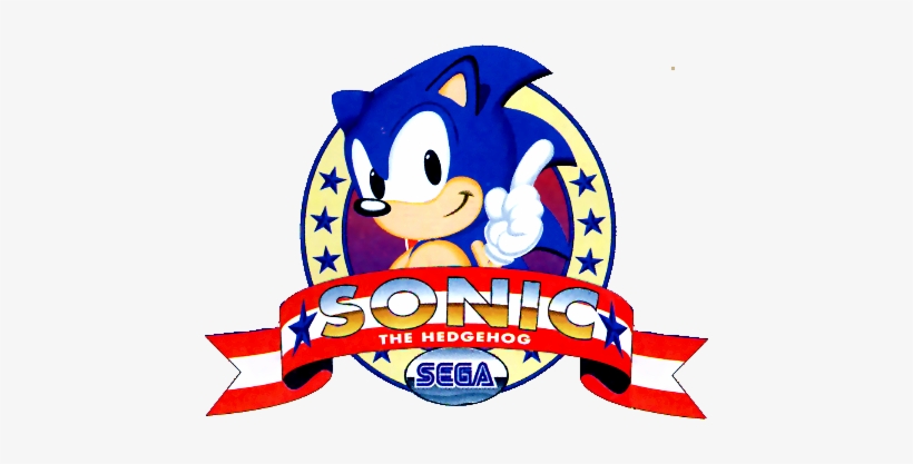 Sonic 1 Et - Sonic The Hedgehog Game Logo, transparent png #1409057