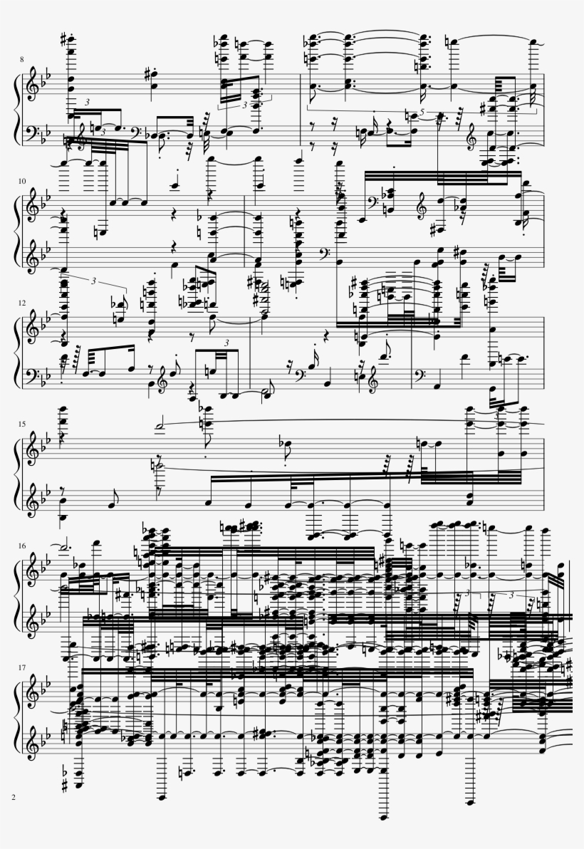 Lg-133853415 Sheet Music 2 Of 23 Pages - Video Game, transparent png #1409061