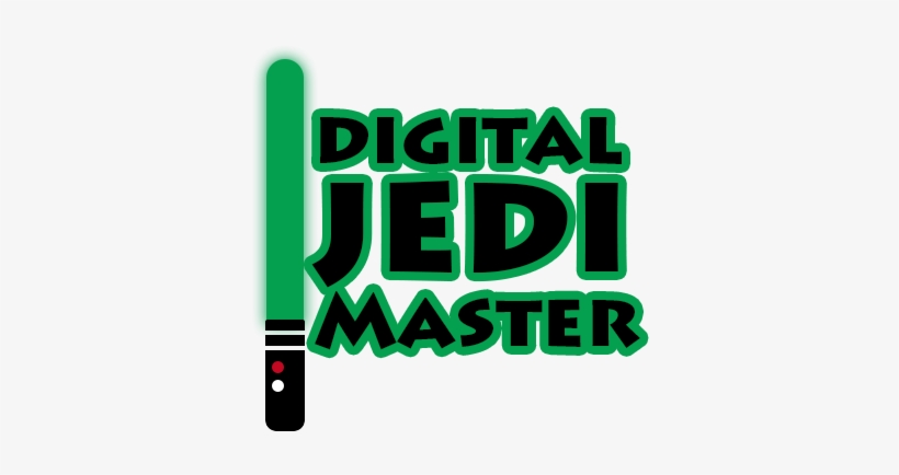 Digital Jedi Master On Youtube - Jedi, transparent png #1409102