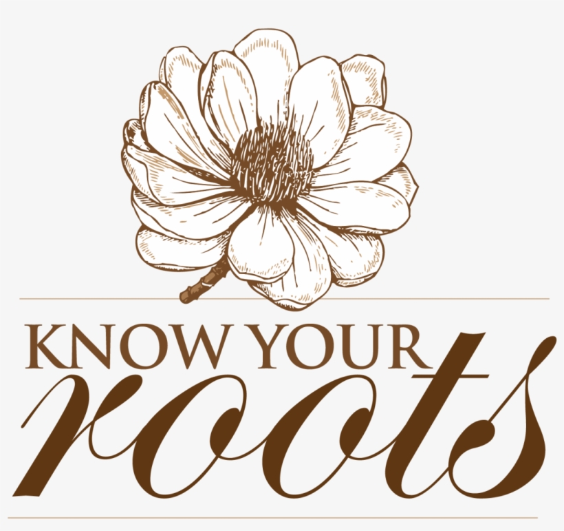 Know Your Roots Logo - Frilly Frocks, transparent png #1409161