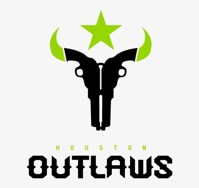 Houston Outlaws - Houston Outlaws Logo, transparent png #1409165