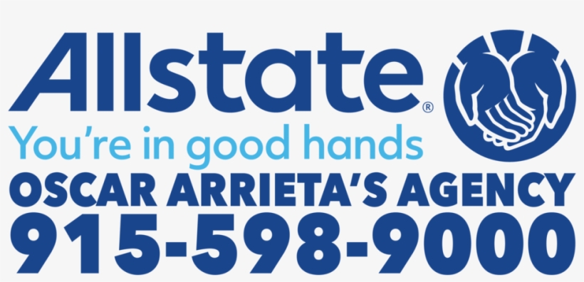 Oscar Arrietas Agency Logo Number - Allstate Insurance Logo Png, transparent png #1409610
