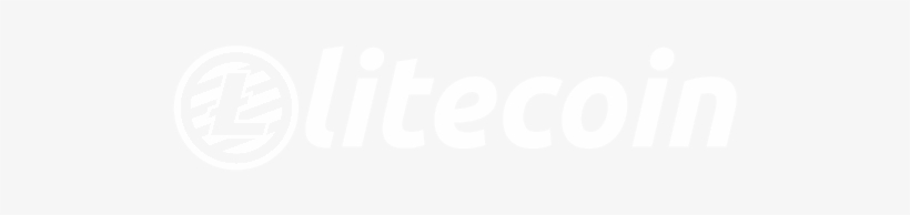 White Litecoin Logo With A Transparent Background - Litecoin Logo Transparent Background, transparent png #1409616