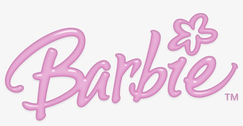 logo barbie pink