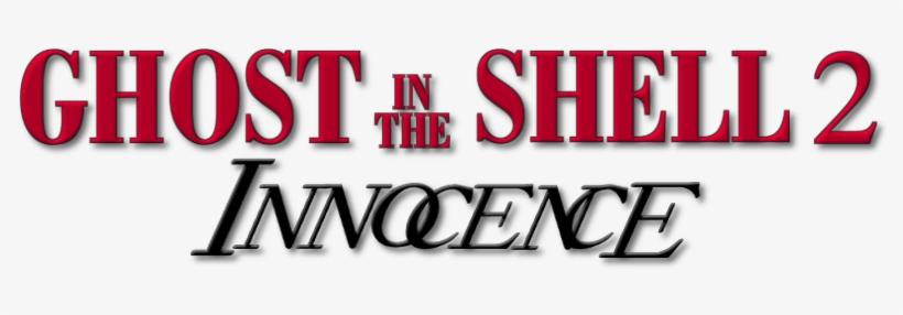 Ghost In The Shell 2 Innocence Logo - Ghost In The Shell 2 - Innocence: Music Video Anthology, transparent png #1409872