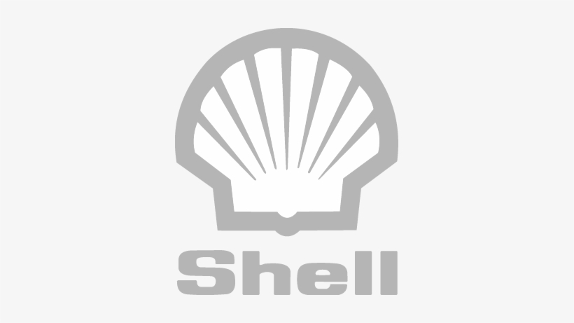 Shell Logo Gray Work Example - Shell Oil Logo On Black, transparent png #1409892
