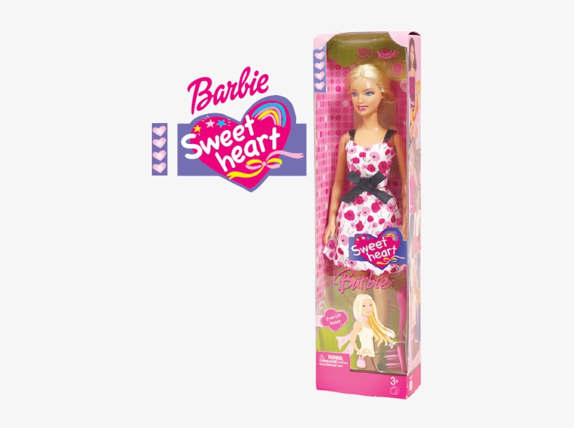 Barbie Sweetheart Logo And Pack Design - Portable Network Graphics, transparent png #1410474