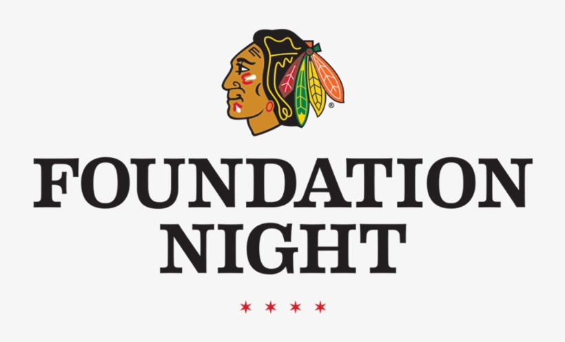Today Announced Details For The Organization's First - Chicago Blackhawks Foundation Logo, transparent png #1410724