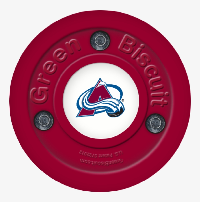 Green Biscuit Colorado Avalanche Stickhandling Training - Colorado Avalanche, transparent png #1410727