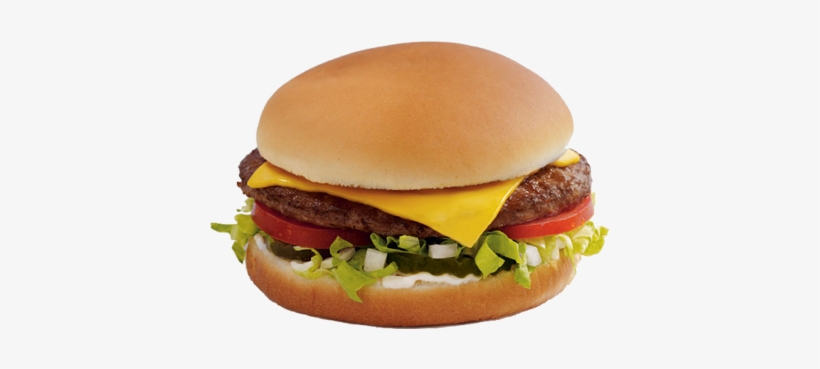 Sonic ® Cheeseburger - Chicken Cottage Cheese Burger, transparent png #1412339