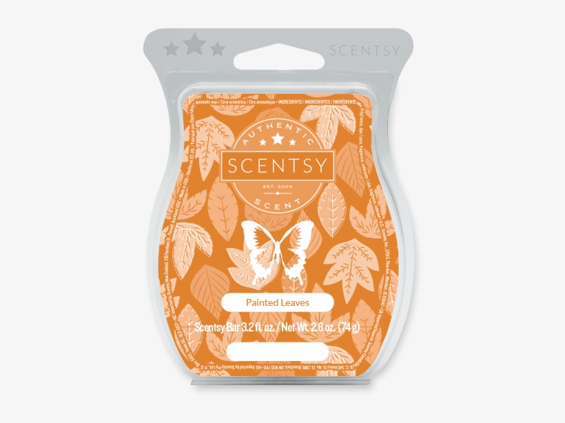 Painted Leaves Scentsy Bar - Caramel Vanilla Delight Scentsy, transparent png #1412647