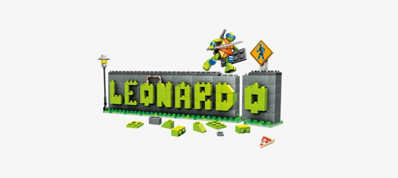 Tmnt Animated Series Mega Construx - Mega Bloks Teenage Mutant Ninja Turtles - Ninja Name, transparent png #1413770