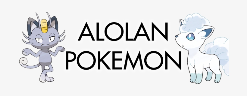 Pokemon Sun And Moon Alola Form Pokemon - Treedor Fashion Team Rocket Meowth New Alola Forms, transparent png #1413898