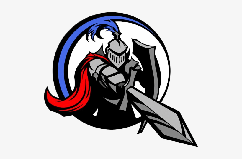 Facebook Logo - Knight Mascot, transparent png #1414430